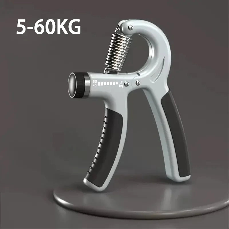 Adjustable Grip Strength Trainer for Muscle Recovery - 5-60/100/150Kg Hand Strengthening Device