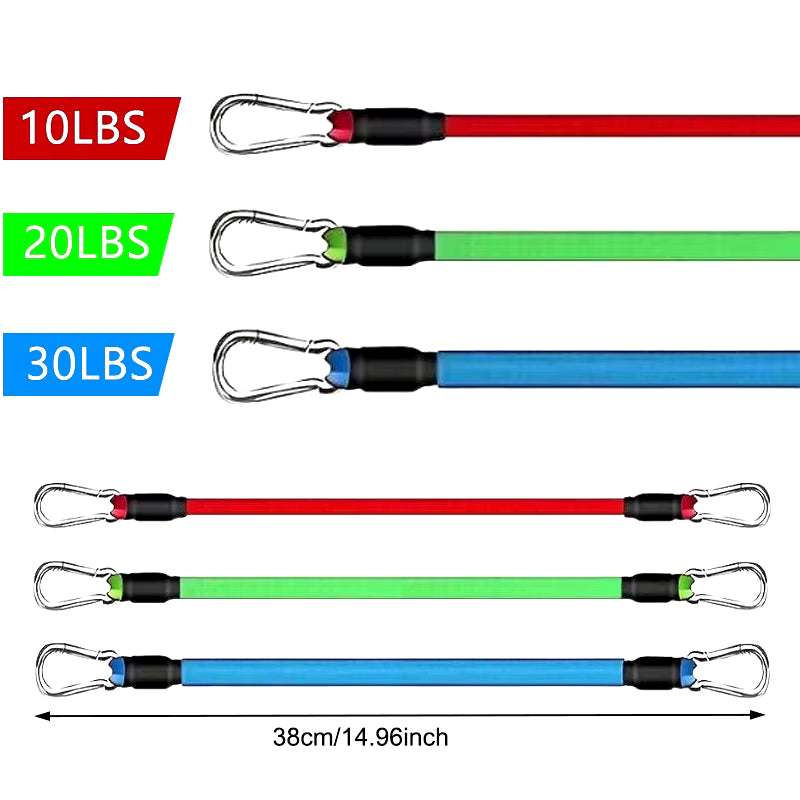 Professional Resistance Band Set with Ankle Straps for Fitness, Yoga, and Gym Workouts for Men and Women