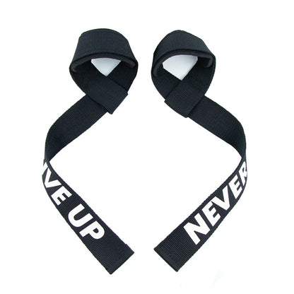 Professional Weight Lifting Wrist Straps with Non-Slip Flex Gel Grip for Bodybuilding and Gym Training