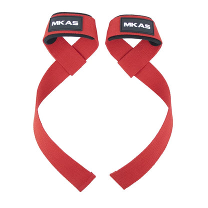 Professional Weight Lifting Wrist Straps with Non-Slip Flex Gel Grip for Bodybuilding and Gym Training